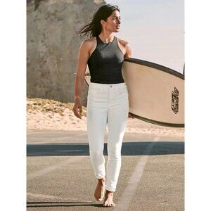 ATHLETA Sculptek Ultra Skinny Jean in White -  Size 4